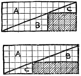 Рис. 63. Перестановка треугольников В и С