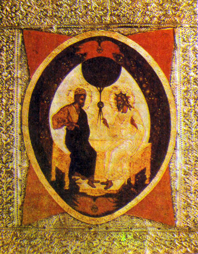 Новозаветная Троица. Икона XVI в.